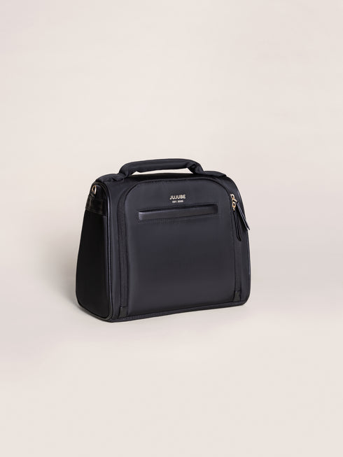 insulated-bottle-bag-black jujube bags at sophiasstyle.com